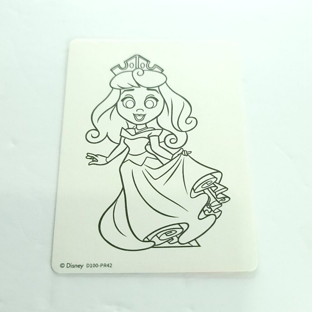 Princess Aurora 2023 Card Fun 1/1 Disney 100 Carnival  Paper Sketch D100-PR42